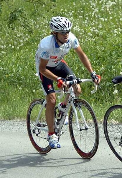Alejandro Valverde, en un momento de la pasada edición de la Dauphine Liberé