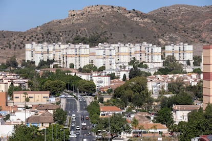 Vista general de la barriada de La Palmilla, en Málaga.