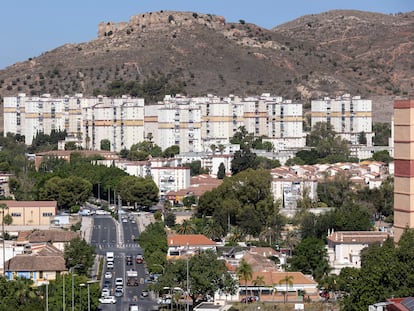 Vista general de la barriada de La Palmilla, en Málaga.