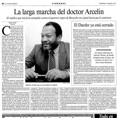 Fotografía del médico y exconcejal, Alphonse Arcelin.