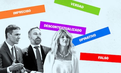 Debate electoral Abascal, Diaz y Sanchez