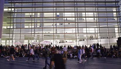 El Macba, la Nit dels Museus de 2017.