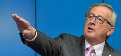 El presidente de la Comisión Europea, Jean Claude Juncker.