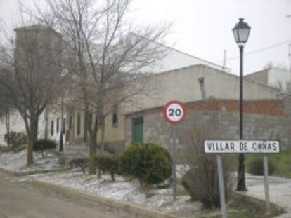 Localidad conquense de Villar de Ca&ntilde;as. Lugar en el que se instalar&eacute; el nuevo almac&eacute;n nuclear.