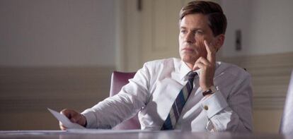 Rob Lowe como JFK en la película 'Matar a Kennedy'.