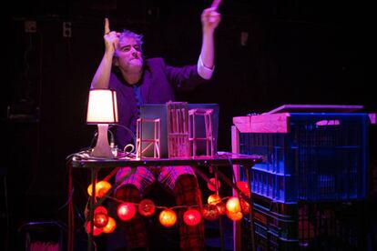 Momento de la obra de teatro 'El silencio de Hamelin'.