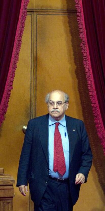 Andreu Mas Colell, consejero de Economía de la Generalitat de Catalunya
