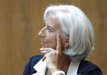 La directora del FMI, Christine Lagarde.