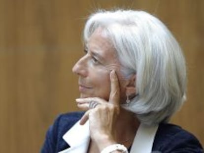 La directora del FMI, Christine Lagarde.