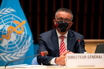 El director general de la Organización Mundial de la Salud (OMS), Tedros Adhanom Ghebreyesus.