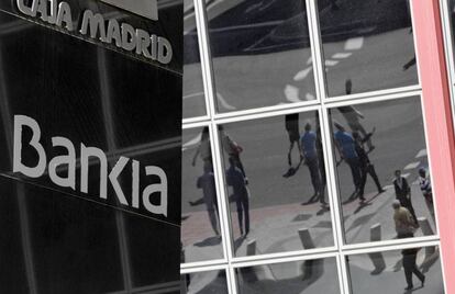 La sede de Bankia en Madrid