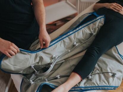 Máquina presoterapia para piernas