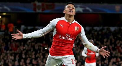 Alexis Sánchez, davanter de l'Arsenal.