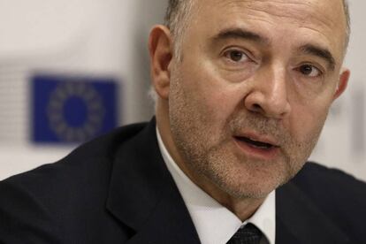 El comisario europeo de Econom&iacute;a y Finanzas, Pierre Moscovici