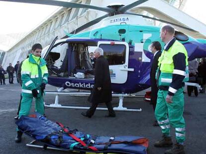 Ambulancia aérea de Euskadi