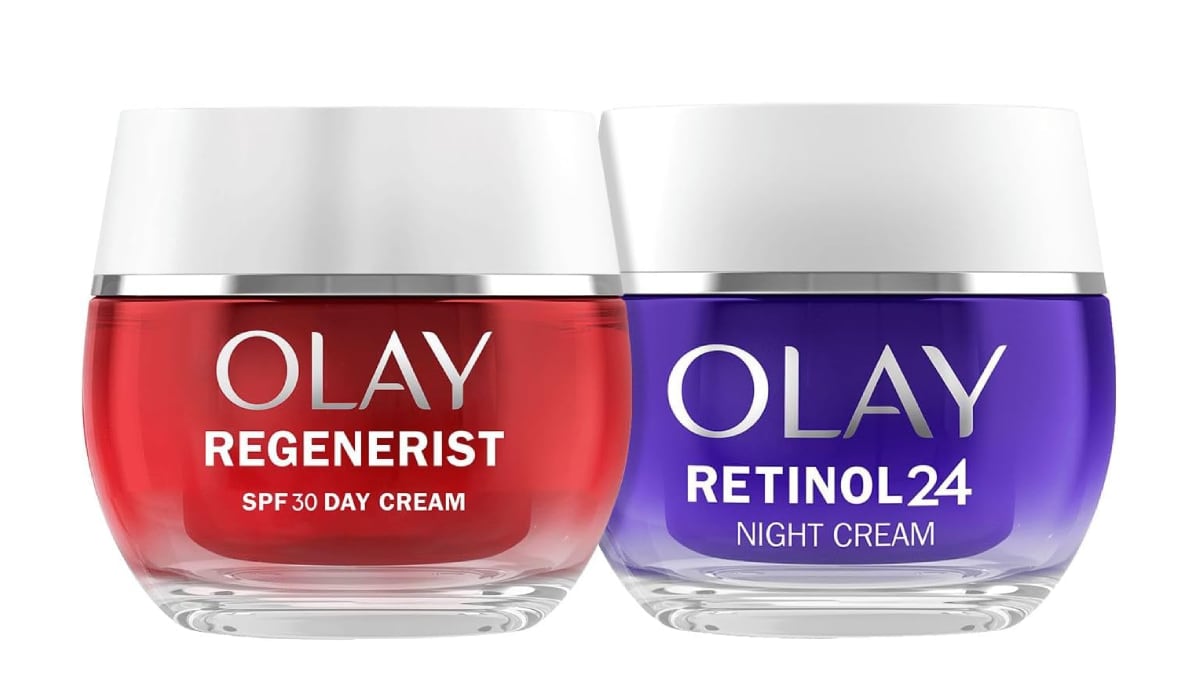 Lote de cremas hidratantes de Olay.