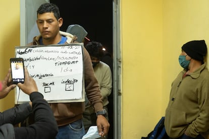 Migrante de Guatemala registrado en albergue Casa INDI