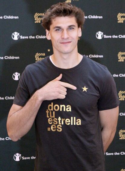 Llorente, en la presentación de la campaña.