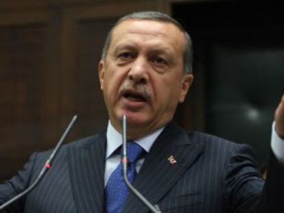 El primer ministro turco, el islamista Recep Tayyip Erdogan.