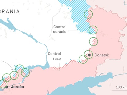 Mapas | Rusia bombardea Kiev con misiles tras cuatro meses sin ataques en la capital