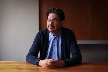 Iván Cepeda, político y filósofo colombiano, durante entrevista, el 9 de julio de 2025 en Bogotá.
