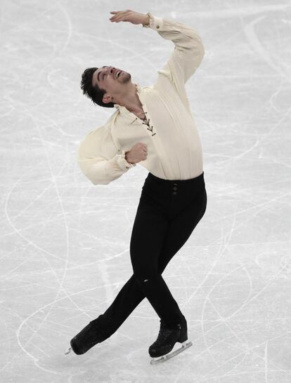 El patinador madrileño no es un deportista de alardes ni golpes en el pecho, pero su ambición es colosal, sobre todo ante el último reto olímpico de su carrera, al que respondió con un bronce extraordinario, que estuvo muy cerca de ser plata.