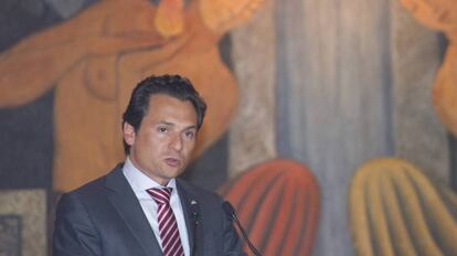Emilio Lozoya, exdirector de Pemex, en octubre de 2014.