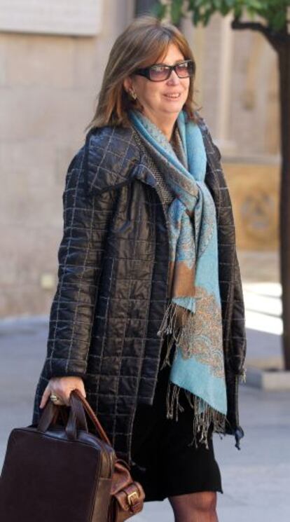 Irene Rigau, consejera de Enseñanza.