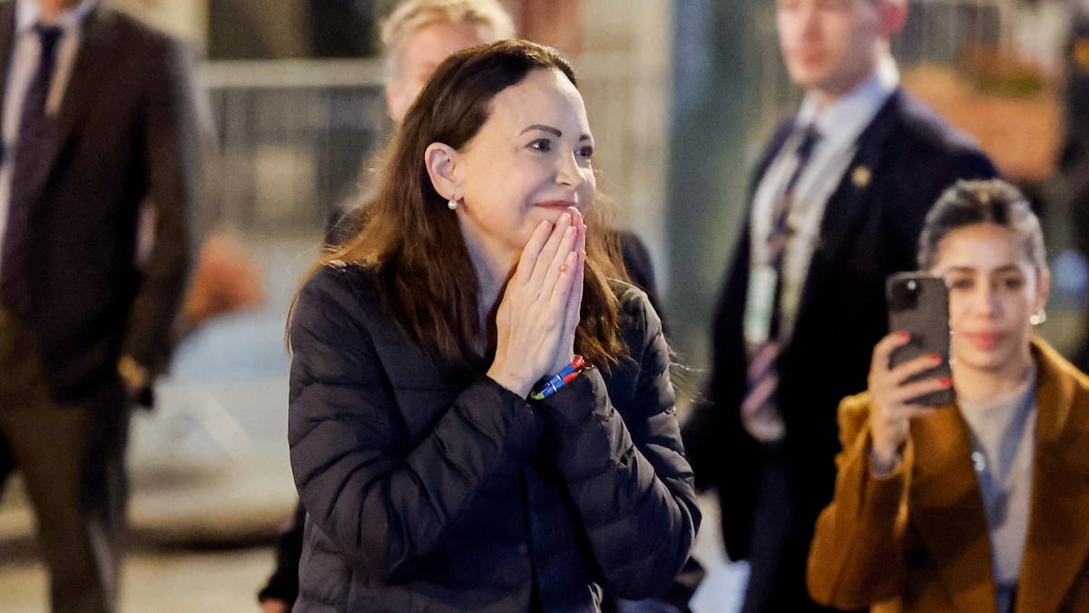 María Corina Machado confirma que está de camino a Olso: “Tengo que subirme  al avión ahora mismo”