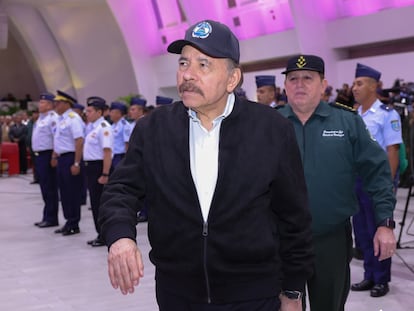 Daniel Ortega en Managua (Nicaragua), el 30 de julio.