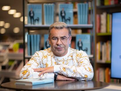 Jorge Javier Vázquez, el pasado sábado en el centro de Madrid durante la firma de su nuevo libro.