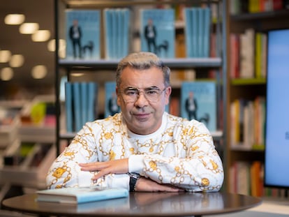 Jorge Javier Vázquez, el pasado sábado en el centro de Madrid durante la firma de su nuevo libro.