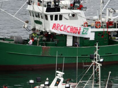 Pesqueros en Bermeo, Vizcaya