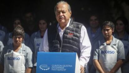 El magnate mexicano Carlos Slim.