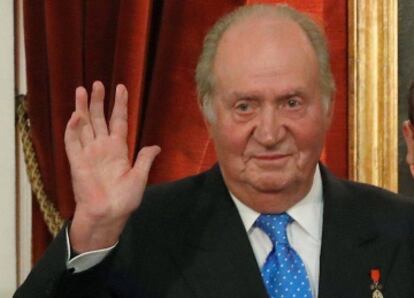 Former Spanish King Juan Carlos.