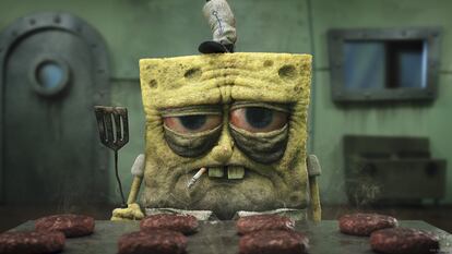 ‘Tired’ (‘cansado’) es el nombre de este proyecto 3D que Yan Blanco presentó a finales de noviembre y que muestra a la criatura no binaria más simpática de las profundidades marinas derrotada por la vida y haciendo una barcacoa.
