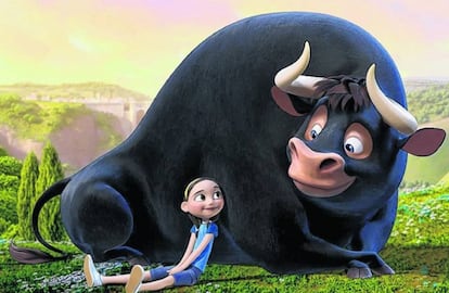 Un fotograma de la película Ferdinand.