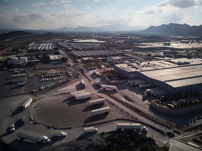 Las instalaciones de General Motors en Coahuila, el 7 de octubre de 2024. 