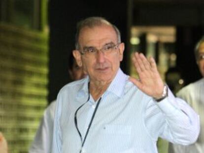 Humberto de la Calle, jefe negociador del Gobierno con las FARC, el miércoles en La Habana.