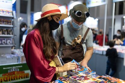 Asistentes al salón del Manga de Barcelona