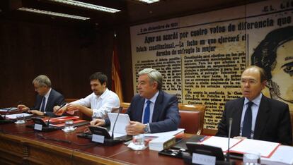 Sesión de la Comisión de Nombramientos del Senado.