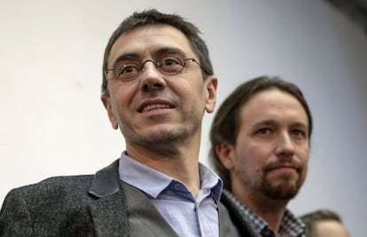 Juan Carlos Monedero y Pablo Iglesias