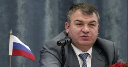 Anatoly Serdyukov, ex ministro de Defensa ruso.