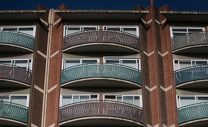 Edificio de viviendas en Barcelona.