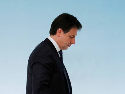 El primer ministro italiano, Giuseppe Conte.