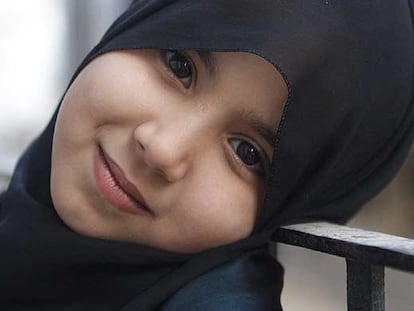 La niña Shaima Sadani.
