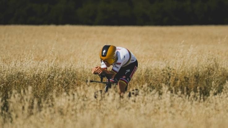 Lección magistral de Remco Evenepoel, que destroza a todos los rivales en la contrarreloj de la Dauphiné