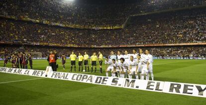 Final Madrid-Barça en Mestalla en 2011