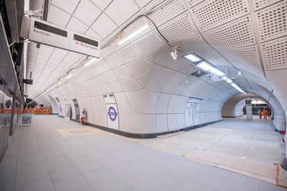 La estación de Farringdon, una de las más importantes de la nueva Elizabeth Line de Londres, ha sido construida por Ferrovial