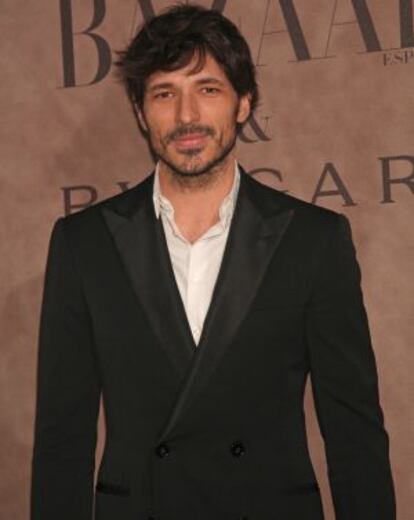 El modelo y actor Andrés Velencoso.